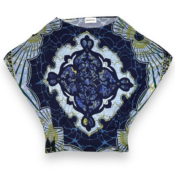 Emilio‎ Pucci Bat Wing Sleeve Blouse Womens 6 - Picture 5 of 12